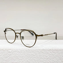 Load image into Gallery viewer, 19-0051 YY Japanese Pure Titanium Brand Designer Glasses Frames Men Personalized  Eyeglasses Round Style Eyewear