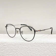 Load image into Gallery viewer, 19-0051 YY Japanese Pure Titanium Brand Designer Glasses Frames Men Personalized  Eyeglasses Round Style Eyewear