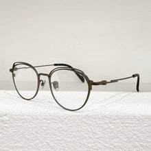 Load image into Gallery viewer, 19-0051 YY Japanese Pure Titanium Brand Designer Glasses Frames Men Personalized  Eyeglasses Round Style Eyewear