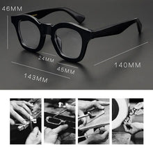 Load image into Gallery viewer, 1960&#39;s Japan Handmade Italy Acetate Glasses Frame Vintage Prescription Myopia Optical Eyeglasses Frames Eyewear Frames THE MASK