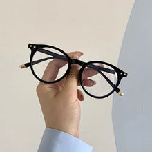 Load image into Gallery viewer, 1Pc Fashionable Leopard Anti-blue Light Glasses Frame for Women Vintage Blue Light Computer Men Spectacle Round Optical Eyewear