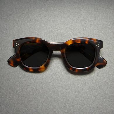Handmade Designer Polarized Acetate Sunglasses Men 2025 New Vintage Quality UV400 Sunglasses Women Retro Luxury Brand Eyewear
