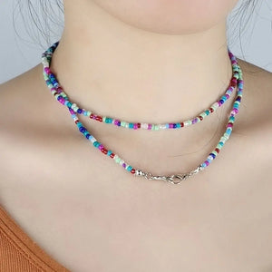 1pc Eye Wear Accessories Beaded Glasses Chain with 2 Silicone Buckle Non-slip Glasses Necklace Glasses Strap Women Men