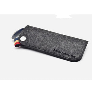 1pcs useful soft felt sunglasses eyeglasses sleeve glasses pouch case makeup bag cloth felt sunglasses storage bag