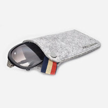 Load image into Gallery viewer, 1pcs useful soft felt sunglasses eyeglasses sleeve glasses pouch case makeup bag cloth felt sunglasses storage bag