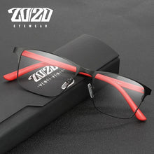 Load image into Gallery viewer, 20/20 Design Titanium Glasses Optical Myopia Prescription Computer Frame Hyperopia Eyewear Square Spectacle Eyeglass HT23-70