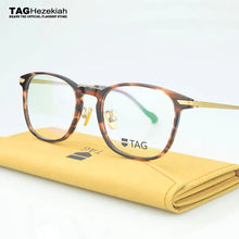 Load image into Gallery viewer, 2017 Summer latest glasses frame men women Italian imports TAG designer limited edition retro light Computer myopia Goggles Nerd