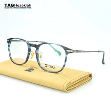 Load image into Gallery viewer, 2017 Summer latest glasses frame men women Italian imports TAG designer limited edition retro light Computer myopia Goggles Nerd