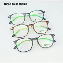 Load image into Gallery viewer, 2017 Summer latest glasses frame men women Italian imports TAG designer limited edition retro light Computer myopia Goggles Nerd
