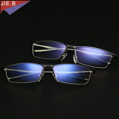 2018  Men Aluminum Magnesium Computer Goggles Anti Fatigue Radiation-resistant Glasses Eyeglasses Frame Eyewear Spectacle