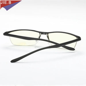 2018  Men Aluminum Magnesium Computer Goggles Anti Fatigue Radiation-resistant Glasses Eyeglasses Frame Eyewear Spectacle