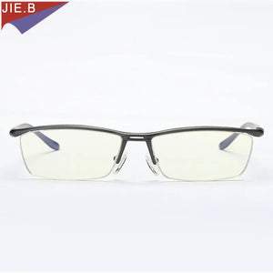 2018  Men Aluminum Magnesium Computer Goggles Anti Fatigue Radiation-resistant Glasses Eyeglasses Frame Eyewear Spectacle