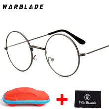 Load image into Gallery viewer, 2018 Men Women Computer Gold Eyeglasses Brand Designer Round Fake Circle Glasses 0716 Clear Optical Lens Oculos with box