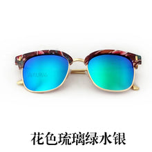 Load image into Gallery viewer, 2018  Kids Sunglasses Plastic Frame Children Goggles 5 Color Glasses Boys Grils UV400 Sun Glasses Oculos infantil 10pcs/lot