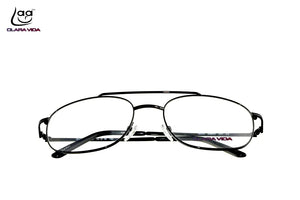 2019 New Optical Glasses Frame Gafas Clara Vida Aviation Navigation Classical Men Glasses Frame Double Bridged Reading Myopia