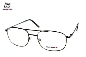 2019 New Optical Glasses Frame Gafas Clara Vida Aviation Navigation Classical Men Glasses Frame Double Bridged Reading Myopia
