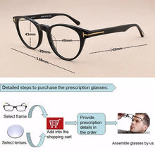 Load image into Gallery viewer, 2019 Transparent glasses frame men 5525 eye glasses frames for women computer myopia glasses frame women Square spectacle frames