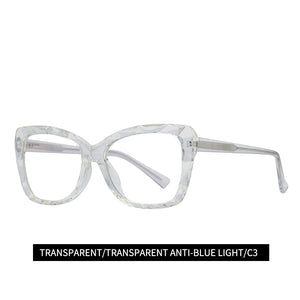 Anti-blue Light cateye Glasses Frames Women TR Frame Designer  Computer Glasses Optical Eyeglasses