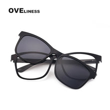 Load image into Gallery viewer, optical sunglasses retro glasses frame men  women eyeglasses polarized  Clip On sunglasses Prescription sun glasses eyewear