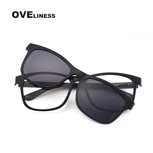 optical sunglasses retro glasses frame men  women eyeglasses polarized  Clip On sunglasses Prescription sun glasses eyewear