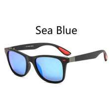 Load image into Gallery viewer, UV400 Polarized Sunglasses Brand Design Men Women Driver Shades Male Vintage Spuare Plastic Sun Glasses