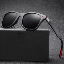 Load image into Gallery viewer, UV400 Polarized Sunglasses Brand Design Men Women Driver Shades Male Vintage Spuare Plastic Sun Glasses