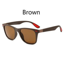 Load image into Gallery viewer, UV400 Polarized Sunglasses Brand Design Men Women Driver Shades Male Vintage Spuare Plastic Sun Glasses