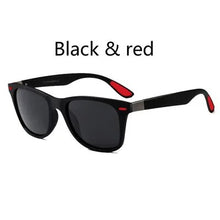 Load image into Gallery viewer, UV400 Polarized Sunglasses Brand Design Men Women Driver Shades Male Vintage Spuare Plastic Sun Glasses