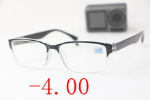 Carica l&#39;immagine nel visualizzatore di Gallery, Trend Black Square   Men&#39;s Women&#39;s HD Myopia Glasses Finished Optical Photochromic Sunglasses
