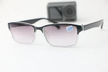 Carica l&#39;immagine nel visualizzatore di Gallery, Trend Black Square   Men&#39;s Women&#39;s HD Myopia Glasses Finished Optical Photochromic Sunglasses