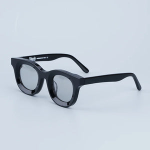 Trend RHEVISION High-quality Rectangle Acetate Street Hip-hop Style Sunglasses Optical Prescription Lens