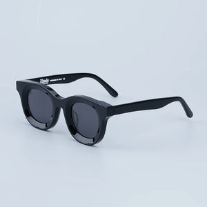 Trend RHEVISION High-quality Rectangle Acetate Street Hip-hop Style Sunglasses Optical Prescription Lens