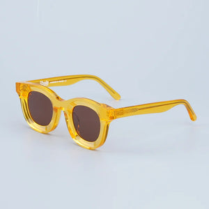 Trend RHEVISION High-quality Rectangle Acetate Street Hip-hop Style Sunglasses Optical Prescription Lens