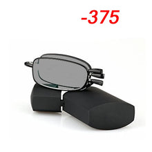 Load image into Gallery viewer, 2021MINI Folding Sun Photochromic Finished Men Women Myopia Eyeglasses Frame Portable Sun glasses optical Myopia Eyewear Oculos