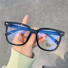 Load image into Gallery viewer, Anti Blue Light Computer Glasses Women Men Trend Brand White Square Big Frame Rice Nails Optical Glasses Protection Eyewear