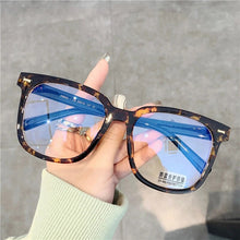 Load image into Gallery viewer, Anti Blue Light Computer Glasses Women Men Trend Brand White Square Big Frame Rice Nails Optical Glasses Protection Eyewear