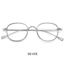Load image into Gallery viewer, Japan Brand Handmade Ultralight Men&#39;s Classic Titanium Square Frame Glasses Women Retro Optical Myopia Lenses Eyeglasses