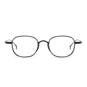 Japan Brand Handmade Ultralight Men's Classic Titanium Square Frame Glasses Women Retro Optical Myopia Lenses Eyeglasses