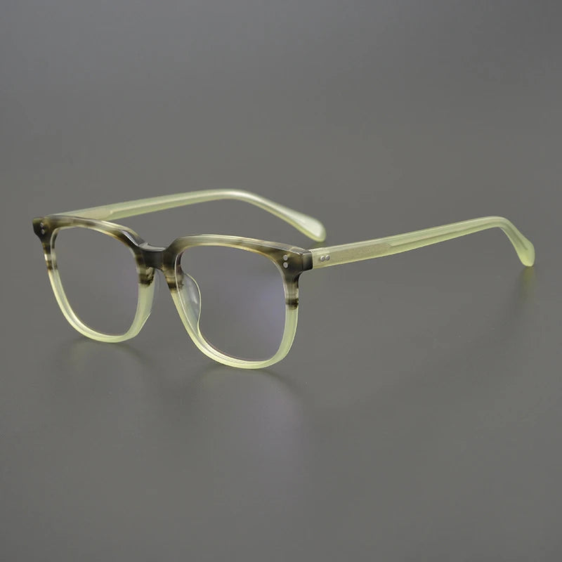 Acetate Optical Glasses Frame Men Designer Square Myopia Prescription Eyeglasses Frame Women Retro Luxury Brand Eyewear