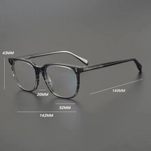Load image into Gallery viewer, Acetate Optical Glasses Frame Men Designer Square Myopia Prescription Eyeglasses Frame Women Retro Luxury Brand Eyewear