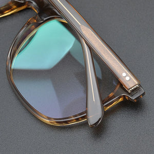 Acetate Optical Glasses Frame Men Designer Square Myopia Prescription Eyeglasses Frame Women Retro Luxury Brand Eyewear