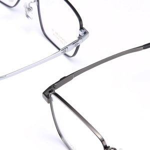 Arrival Pure Titanium Glasses Frame Men Square Eyewear   Male Classic Full Optical Prescription Eyeglasses Frames