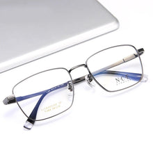 Load image into Gallery viewer, Arrival Pure Titanium Glasses Frame Men Square Eyewear   Male Classic Full Optical Prescription Eyeglasses Frames