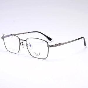 Arrival Pure Titanium Glasses Frame Men Square Eyewear   Male Classic Full Optical Prescription Eyeglasses Frames