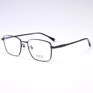 Arrival Pure Titanium Glasses Frame Men Square Eyewear   Male Classic Full Optical Prescription Eyeglasses Frames
