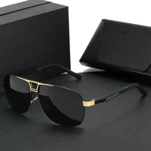 Load image into Gallery viewer, Men Polarized Sunglasses Oval Shape Alloy Frame Shade Eyewear Play Ourders Drive UV400 Sun Glass