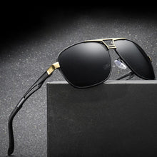 Load image into Gallery viewer, Men Polarized Sunglasses Oval Shape Alloy Frame Shade Eyewear Play Ourders Drive UV400 Sun Glass