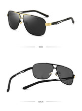 Load image into Gallery viewer, Men Polarized Sunglasses Oval Shape Alloy Frame Shade Eyewear Play Ourders Drive UV400 Sun Glass