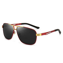 Load image into Gallery viewer, Men Polarized Sunglasses Oval Shape Alloy Frame Shade Eyewear Play Ourders Drive UV400 Sun Glass