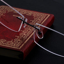 Load image into Gallery viewer, Fashion Metal Rimless Eye Glasses Eyeglasses Frame Spectacle Frames